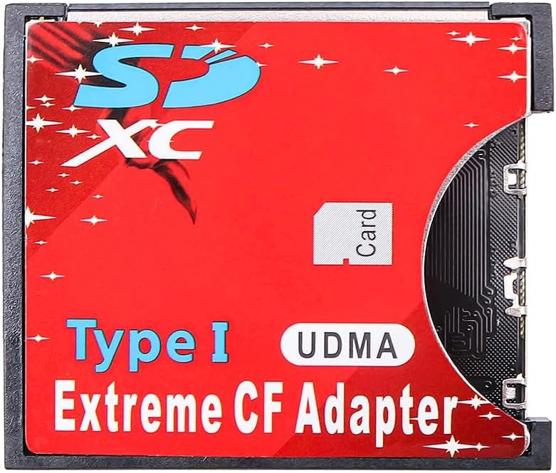 ADAPTER SD TO CF WIFI MEMORY CARD 2TB CAMERA SLR Kind CompactFlash