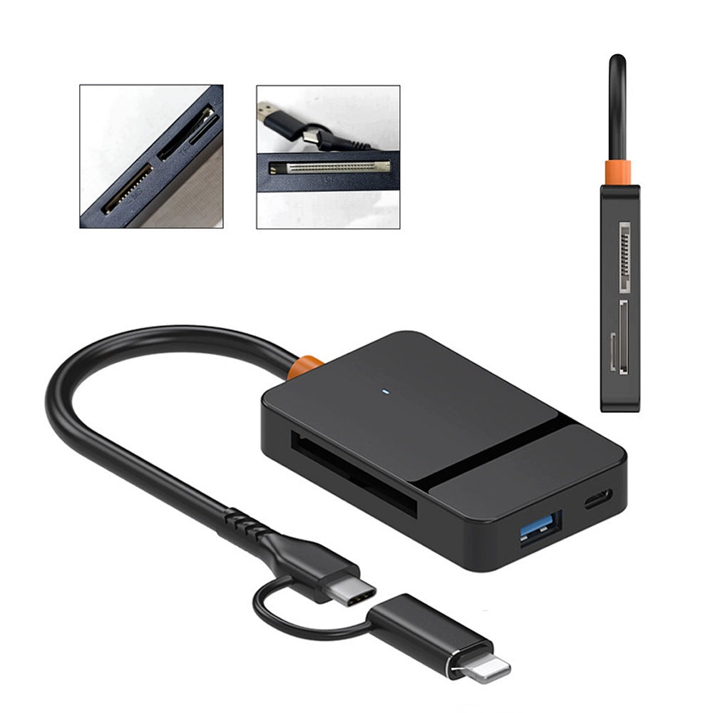 ADAPTER STATION USB MEMORY CARD READER Micro SD TF 5Gb/s up to 2TB