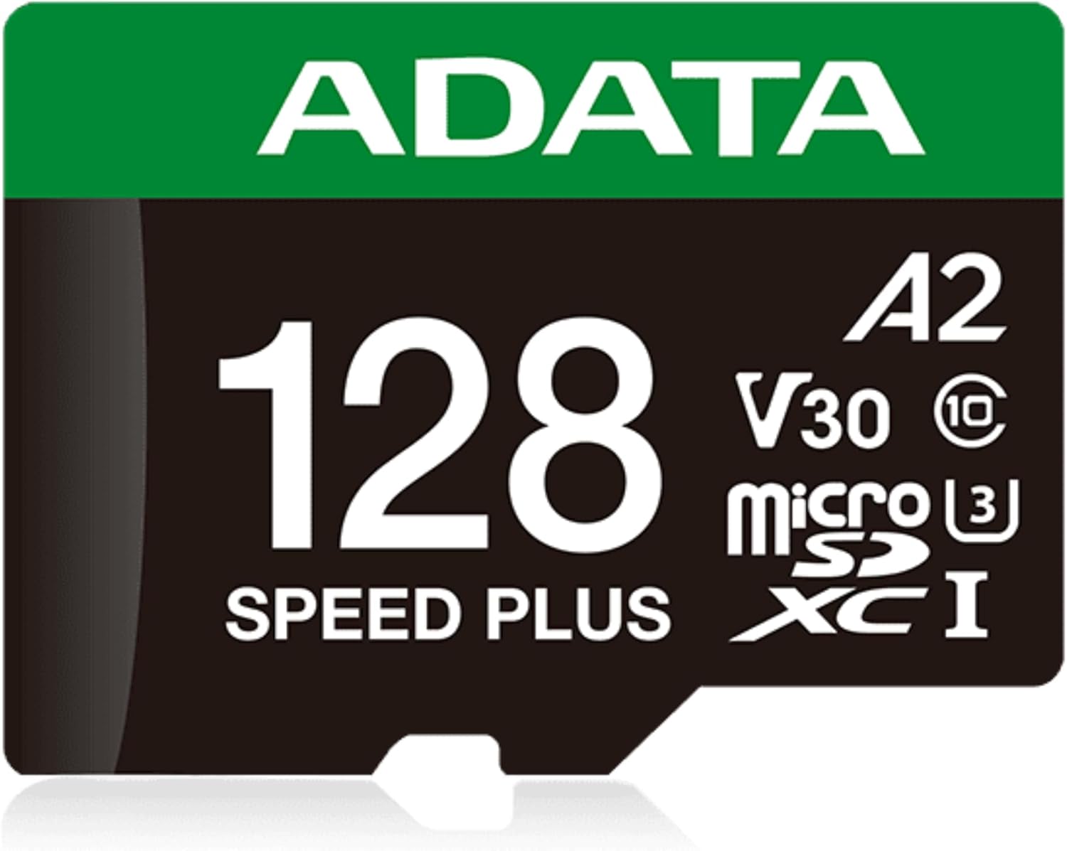 ADATA UD128GUI3V30A2SP-RA1 memory card Speed Plus 128GB microSD SDXC Manufacturer code UD128GUI3V30A2SP-RA1