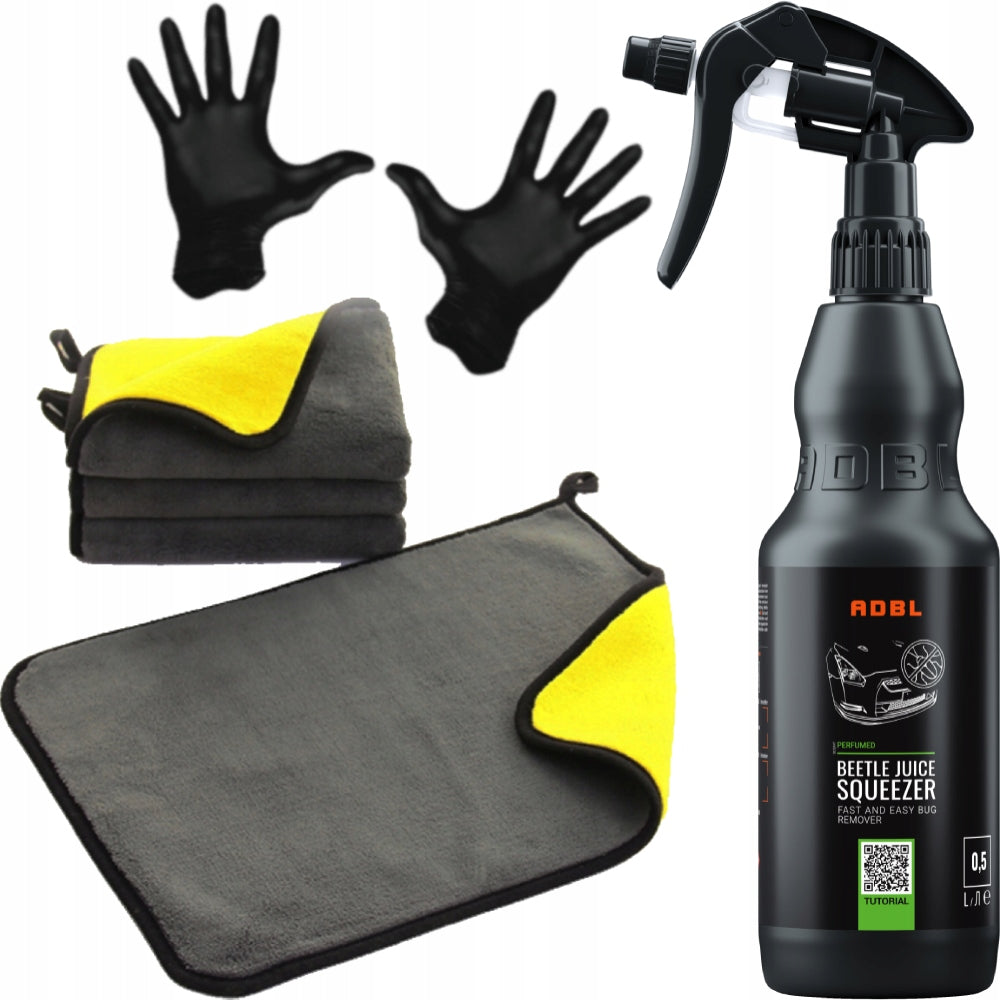 ADBL BEETLE JUICE SQUEEZER 500ML LIQUID INSECT REMOVER + TOWEL
