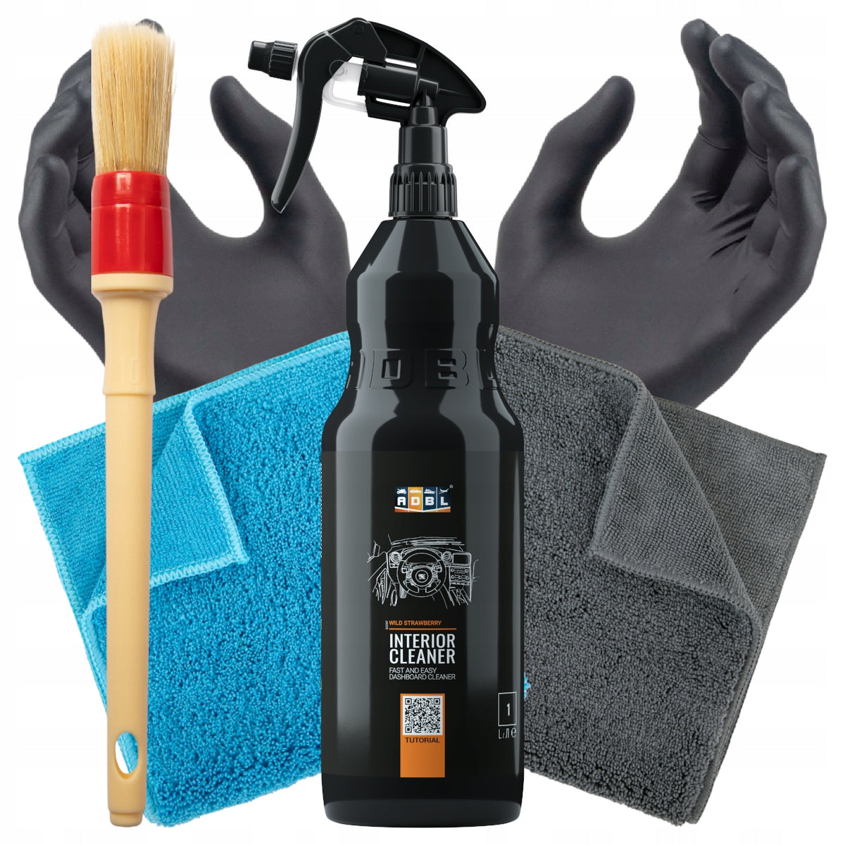 ADBL INTERIOR CLEANER 1L PLASTIC COCKPIT INTERIOR CLEANING KIT