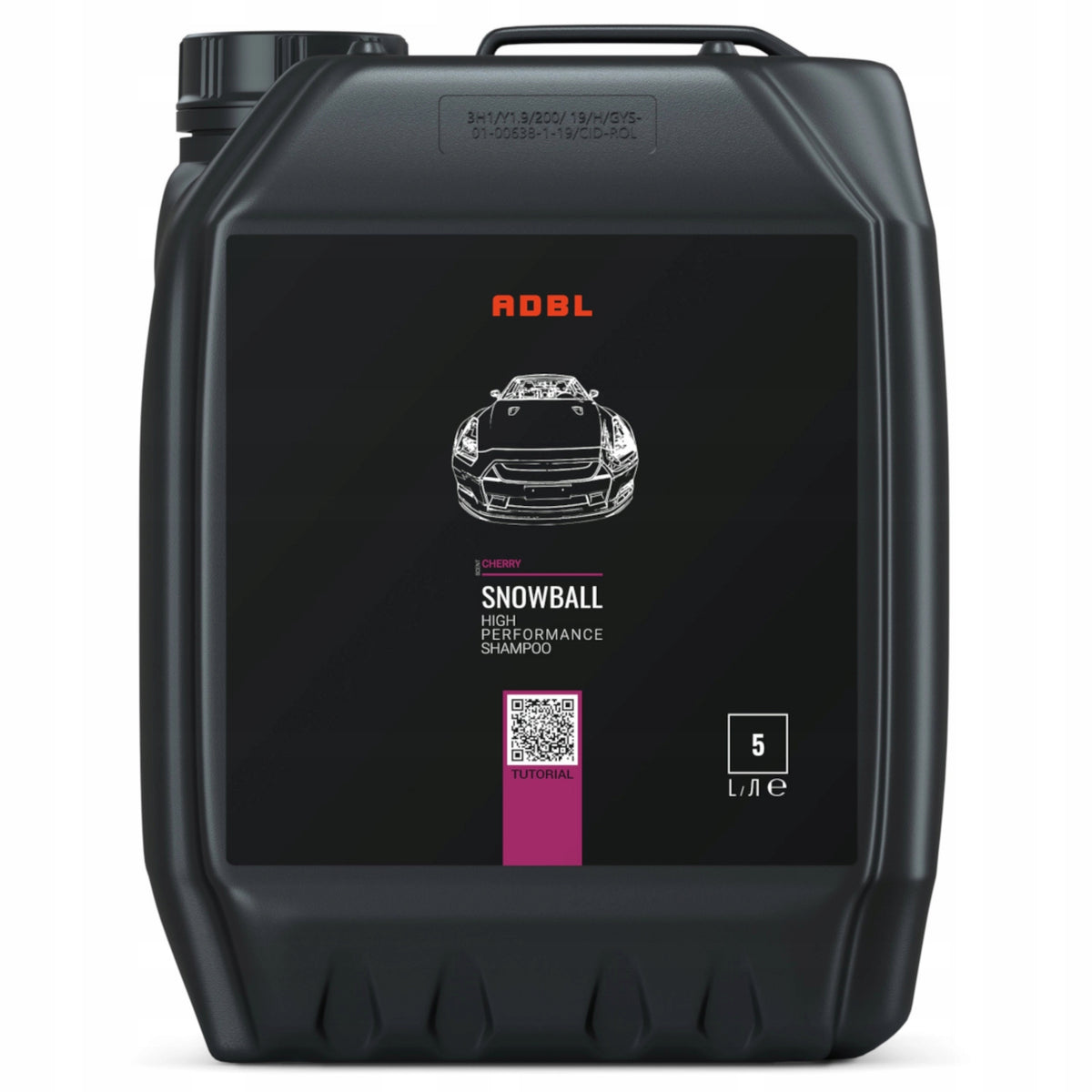 ADBL SNOWBALL 5L GENTLE SAFE CAR SHAMPOO WITH NEUTRAL pH