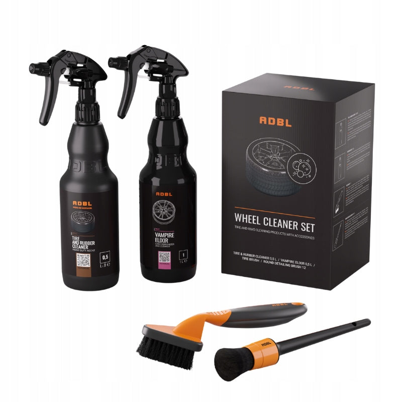 ADBL Wheel Cleaner Set for cleaning tires and rims