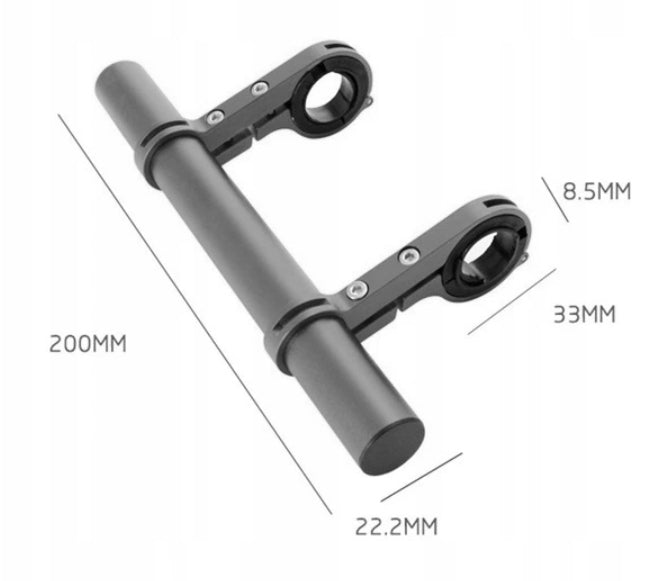 ADDITIONAL BICYCLE HANDLEBAR EXTENSION FOR PHONE Manufacturer code 5903794914841