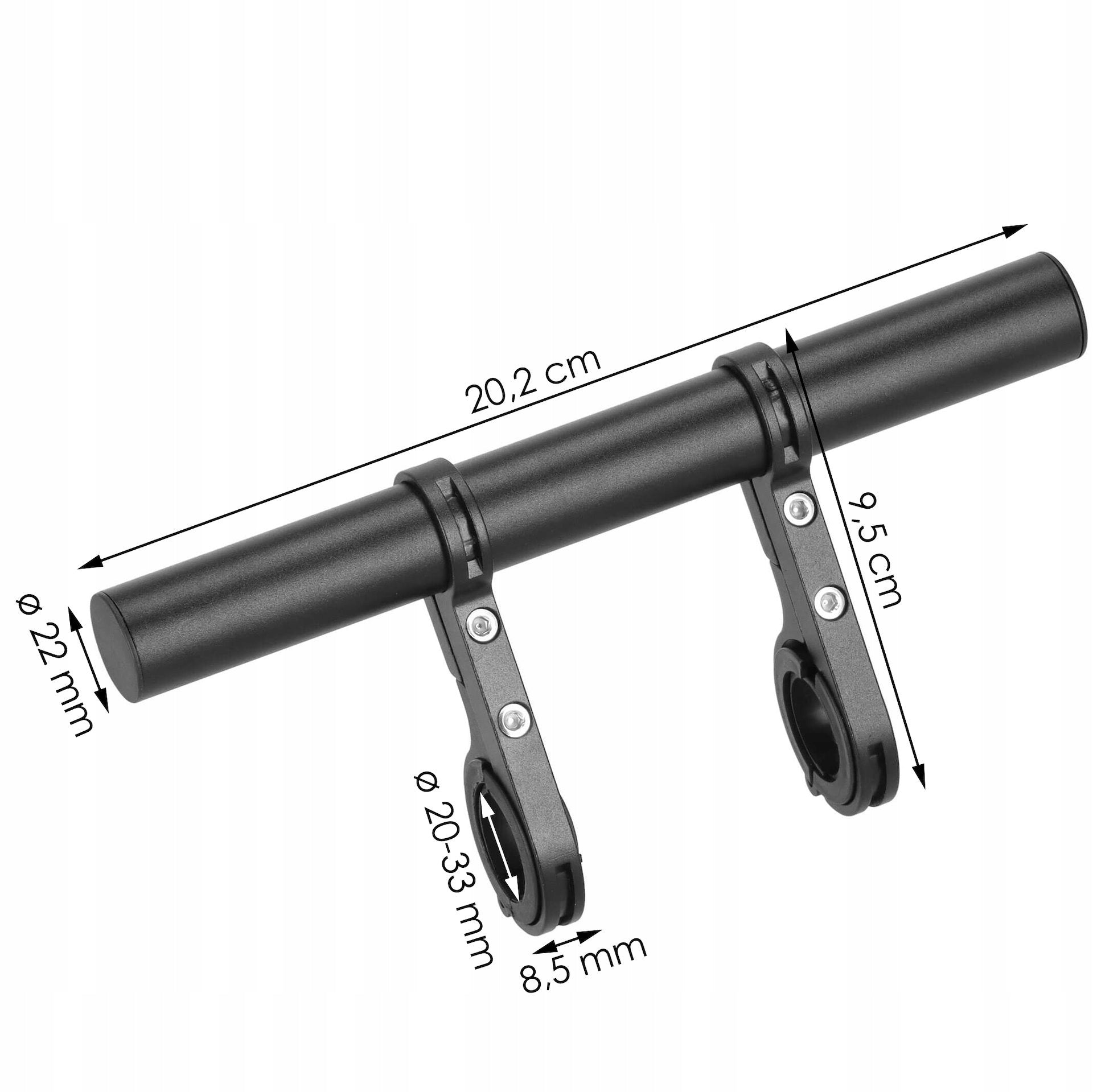 ADDITIONAL BICYCLE HOLDER BICYCLE HANDLEBAR EXTENSION FOR BICYCLE EAN (GTIN) 5907719448107