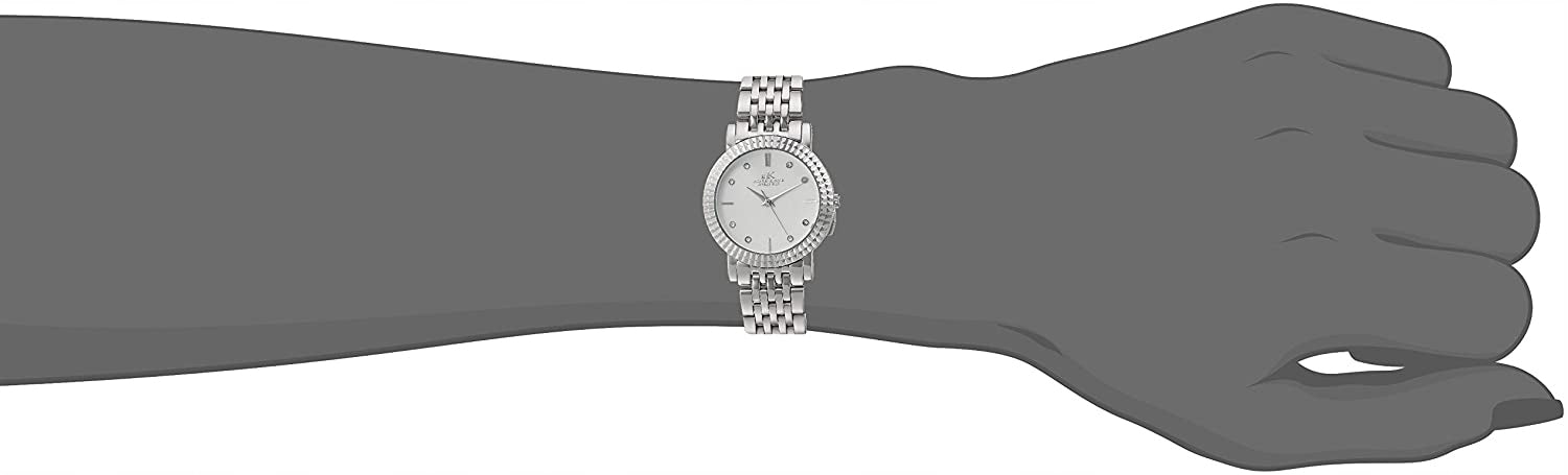 ADEE women's watch KAYE AK4801-L/SV silver rhinestones Additional features none