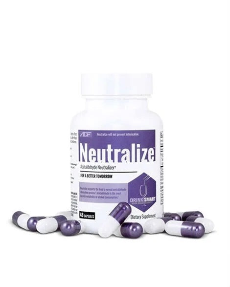 ADF NEUTRALIZE 48 caps. after alcohol hangover glutathione DW.10.2026