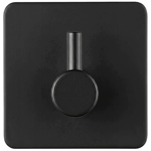 ADHESIVE HOOKS BLACK MINIMALIST FOR BATHROOM SET OF 6 Manufacturer code Nieoznaczona