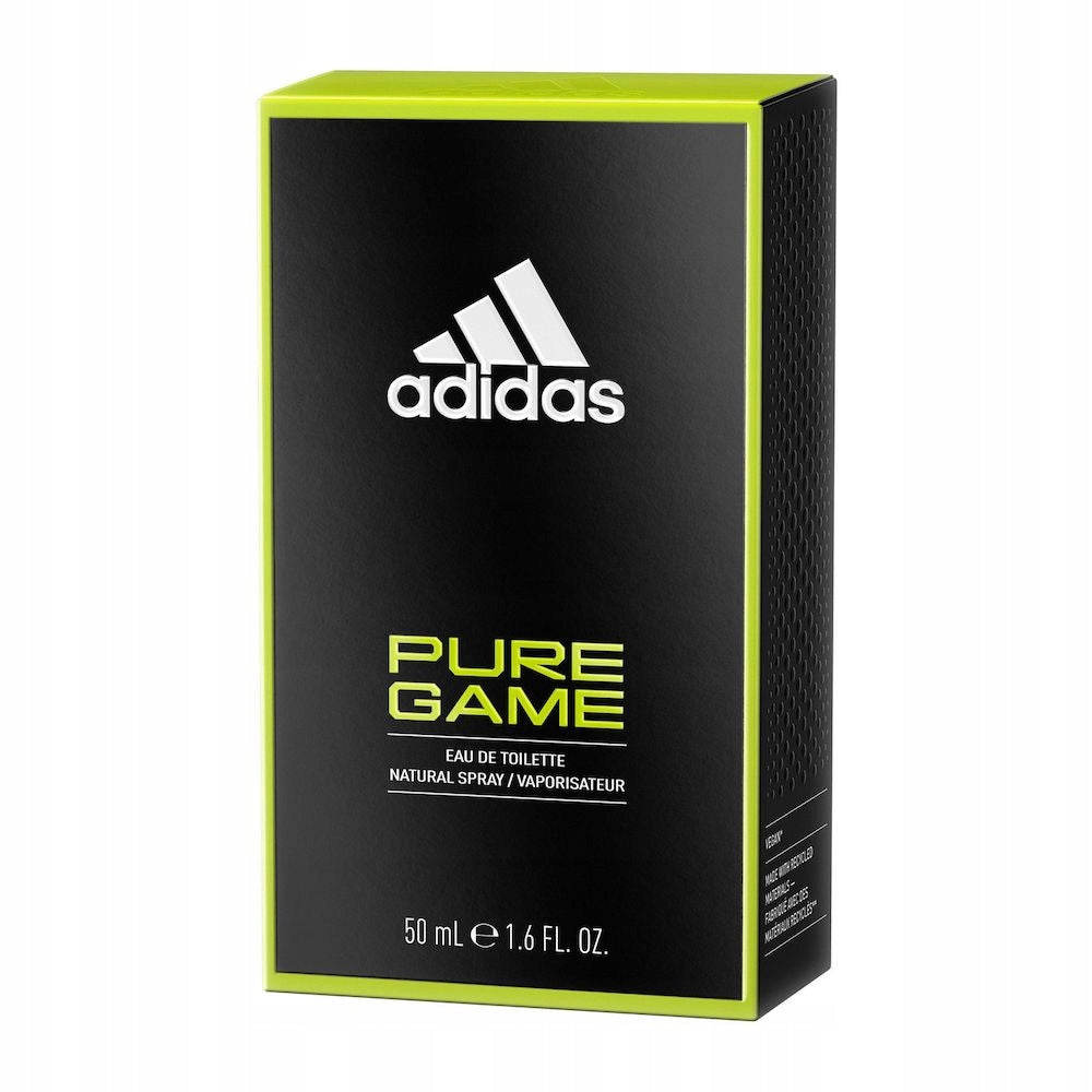 ADIDAS Pure Game Men EDT Eau De Toilette for Men 50ml Manufacturer code 3616303322014