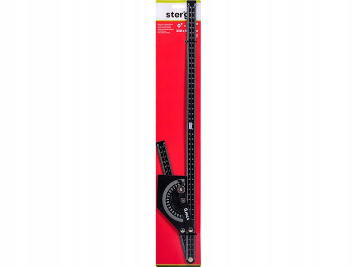 ADJUSTABLE ANGLE WITH PROTRACMETER 230 x 500 mm Kind universal square