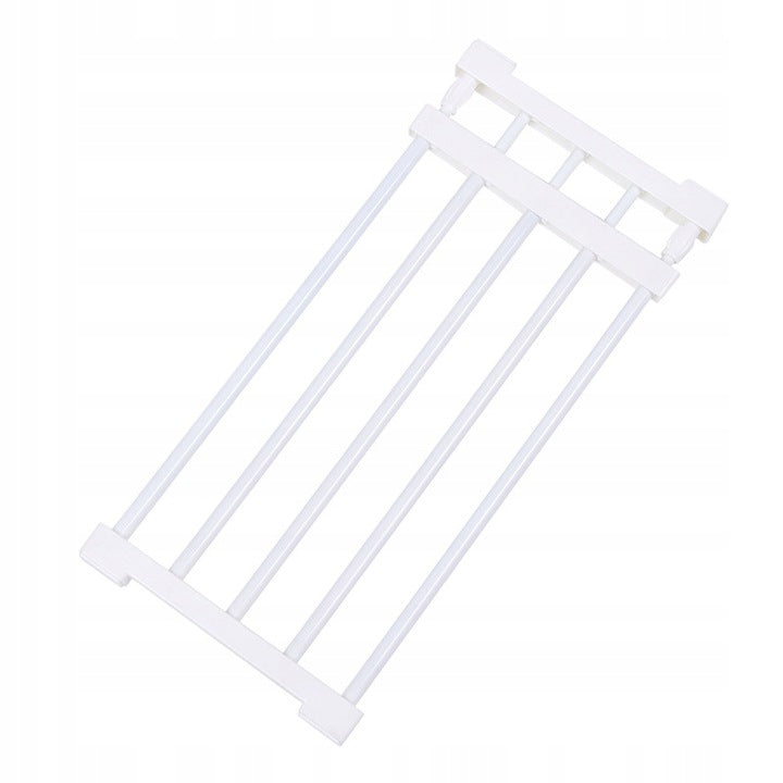 ADJUSTABLE CLOSET ORGANIZER SLIDING SHELF