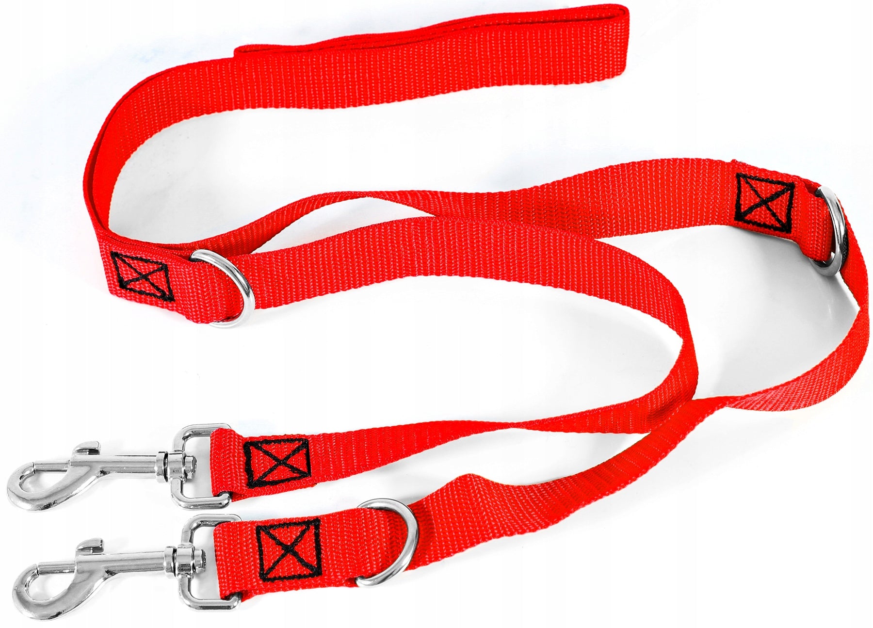 ADJUSTABLE DOG LEASH, REVERSIBLE, Strong 25mm 200 Maximum leash length 2 m