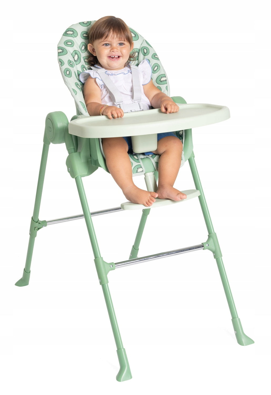 ADJUSTABLE HIGH CHAIR FOR FEEDING CHILDREN UP TO 15KG ESSENTIAL GREEN CHICCO Manufacturer code 8058664180899