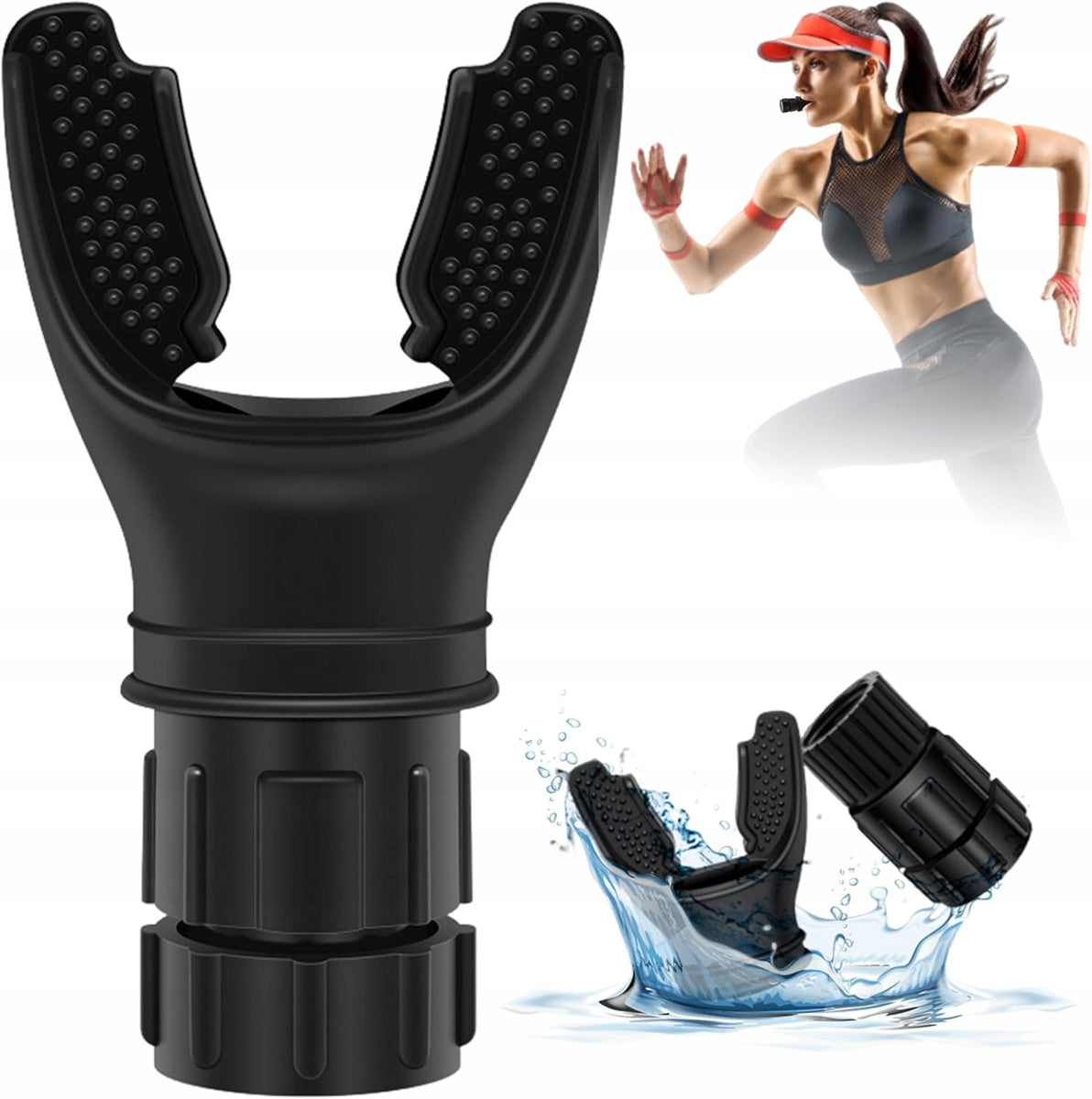 ADJUSTABLE MOUTHPIECE FOR BREATHING EXERCISE OXYFIT MASK BREATHING DEVICE