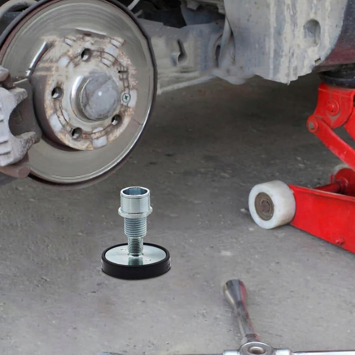 ADJUSTABLE PAW FOR LIFT RUBBER STAND FOR TWO-COLUMN LIFT Product weight with unit packaging 1.61 kg
