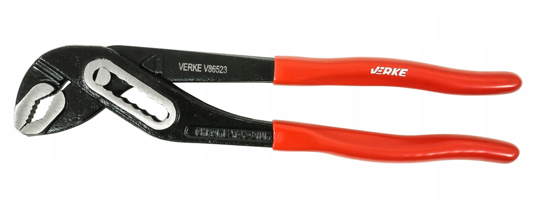 ADJUSTABLE PLIERS FOR UNSCREWING PIPES HYDRAULIC FROG WRENCH FROG CRV 200MM Brand Verke