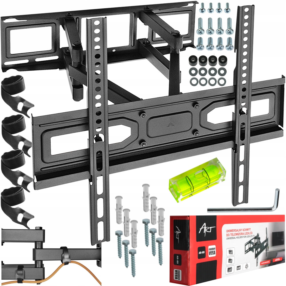 ADJUSTABLE TV MOUNT 32-70 INCH WALL MOUNT WITH LEVEL FOR AR-89