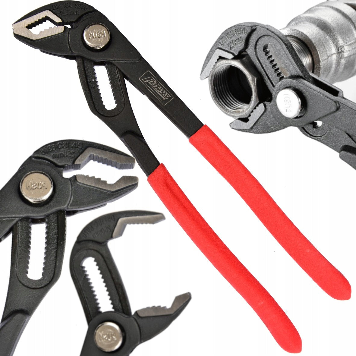 ADJUSTABLE WRENCH FOR COBRA PIPES HYDRAULICS 250mm FARYS FR4580