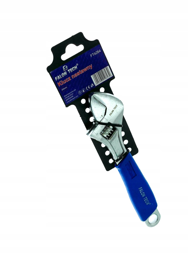 ADJUSTABLE WRENCH SWEDISH 200 mm 0-24 mm Product weight with unit packaging 0.5 kg