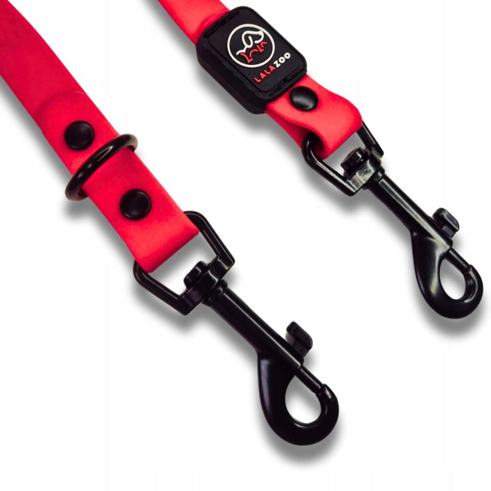 ADJUSTABLE training LEASH, REMOVABLE, waterproof PVC 5M orange rope Kind detachable