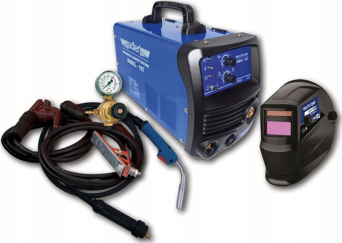 ADLER SEMI-AUTOMATIC MIGOMAT WELDING MACHINE INMIG-187 180A MIG-MAG