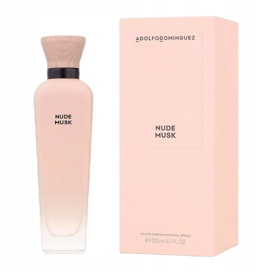 ADOLFO DOMINGUEZ Nude Musk EDP Eau de Parfum for women perfume 120ml