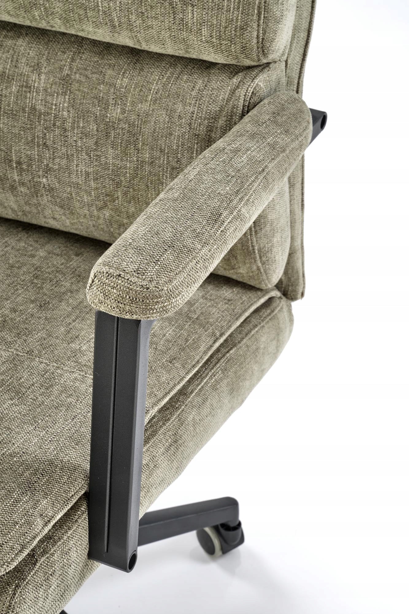 ADRIANO Olive Swivel Chair - Modernity and Comfort with TILT Mechanism Brand Halmar