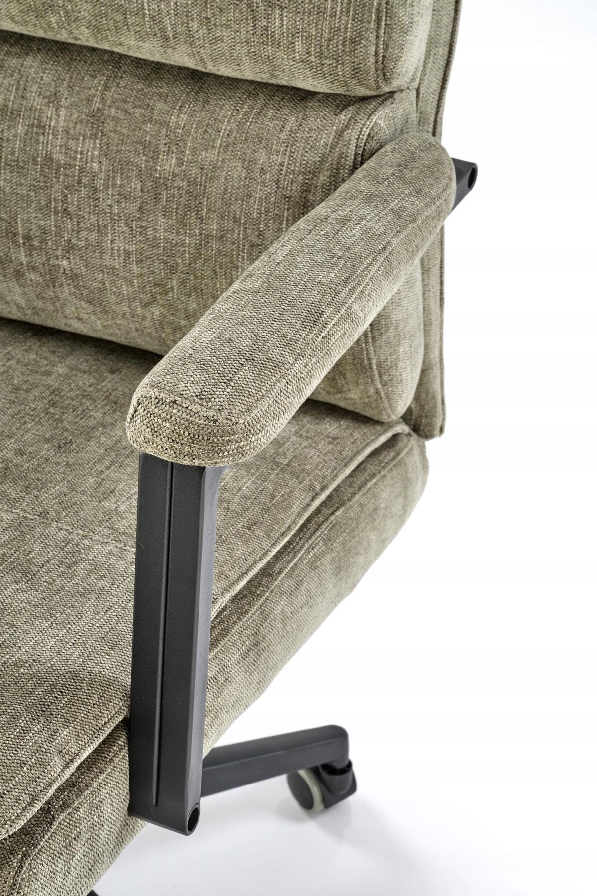 ADRIANO Olive Swivel Chair - Modernity and Comfort with TILT Mechanism Brand Halmar