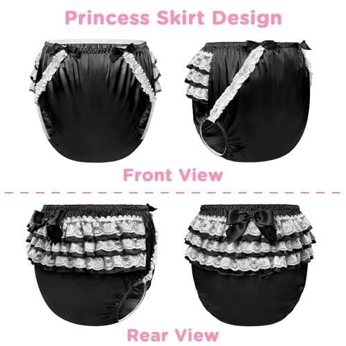 ADULT DIAPER COVER WATERPROOF BLACK SATIN SIZE Manufacturer code SWC5908151180662