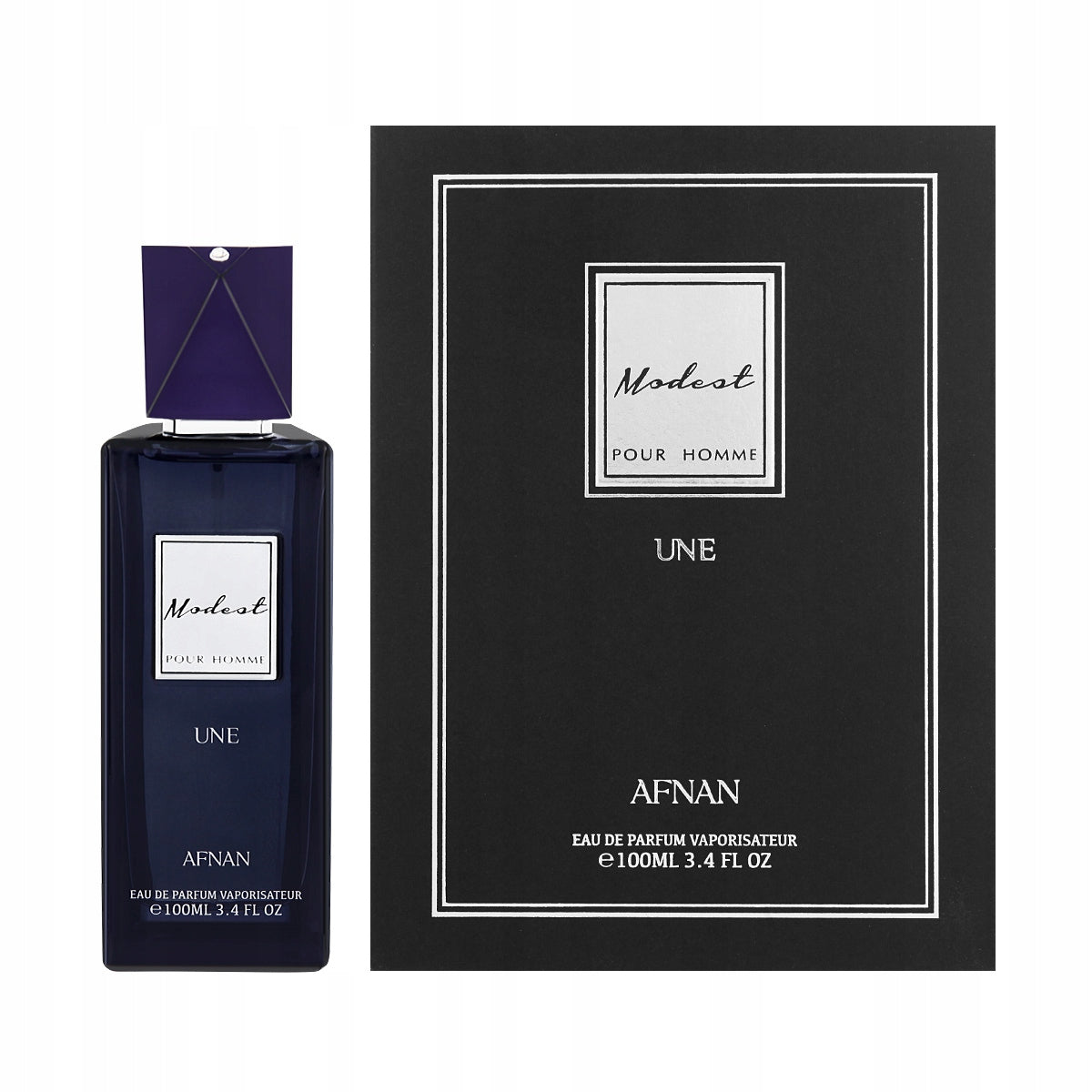 AFNAN MODEST UNE POUR HOMME 100ML EDP Manufacturer code 6290171001966