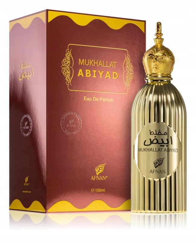 AFNAN MUKHALAT ABIYAD - EAU DE PARFUM - VOLUME: 100 ML Packaging status original