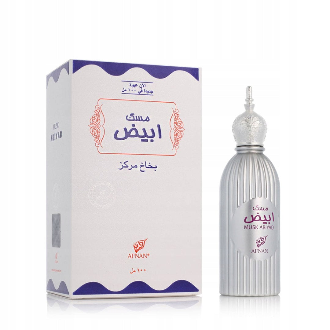 AFNAN MUSK ABIYAD - EAU DE PARFUM - VOLUME: 100 ML UNISEX Product weight with unit packaging 0.353 kg