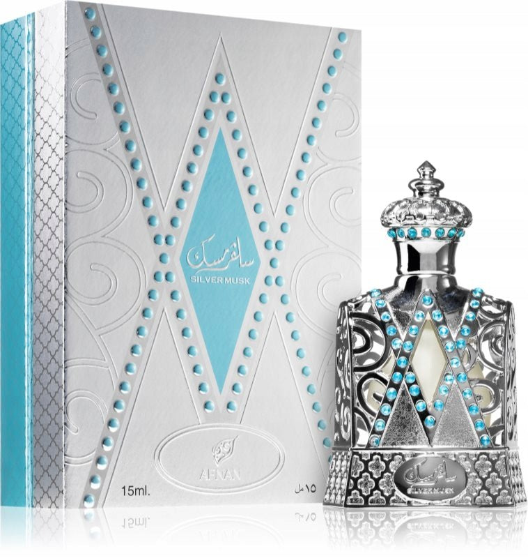 AFNAN SILVER MUSK EAU DE TOILETTE 15ML