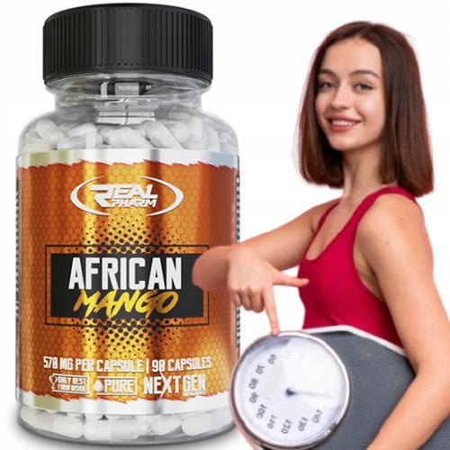 AFRICAN MANGO fat burner SLIMMING reduction Real Pharm 90caps