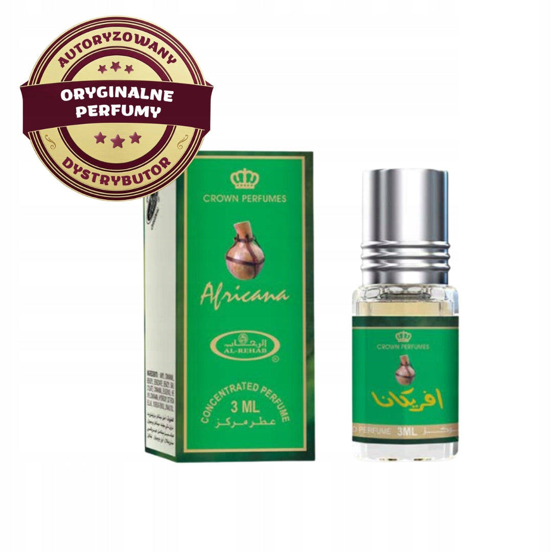 AFRICANA ARABIC PERFUME IN OIL POWDERED JASMINE 3 ml AL REHAB
