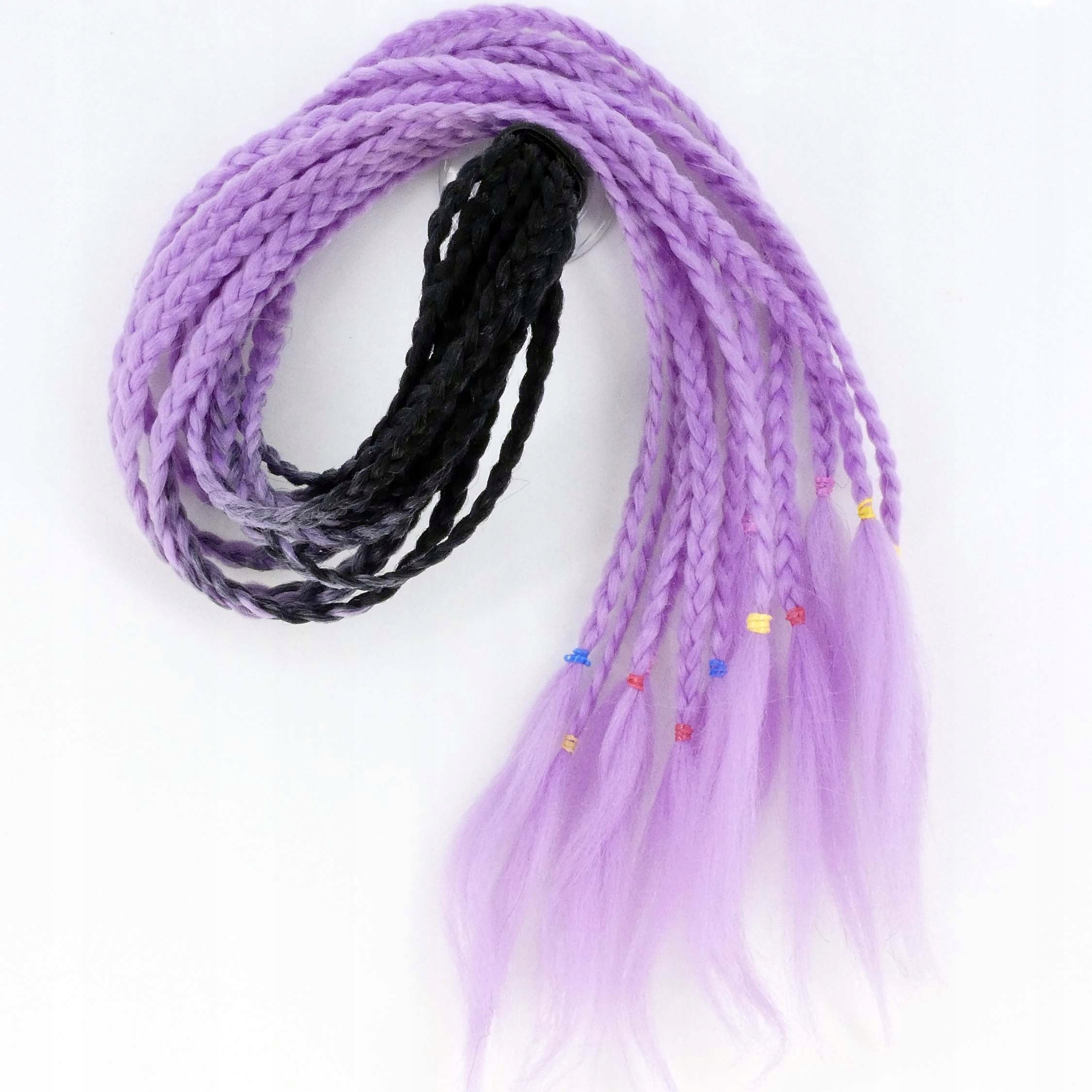 AFRO BRAID FOR MOTORCYCLE HELMET 68CM MOUNTING BY SUCTION CUP ECO-POLIES Manufacturer no brand