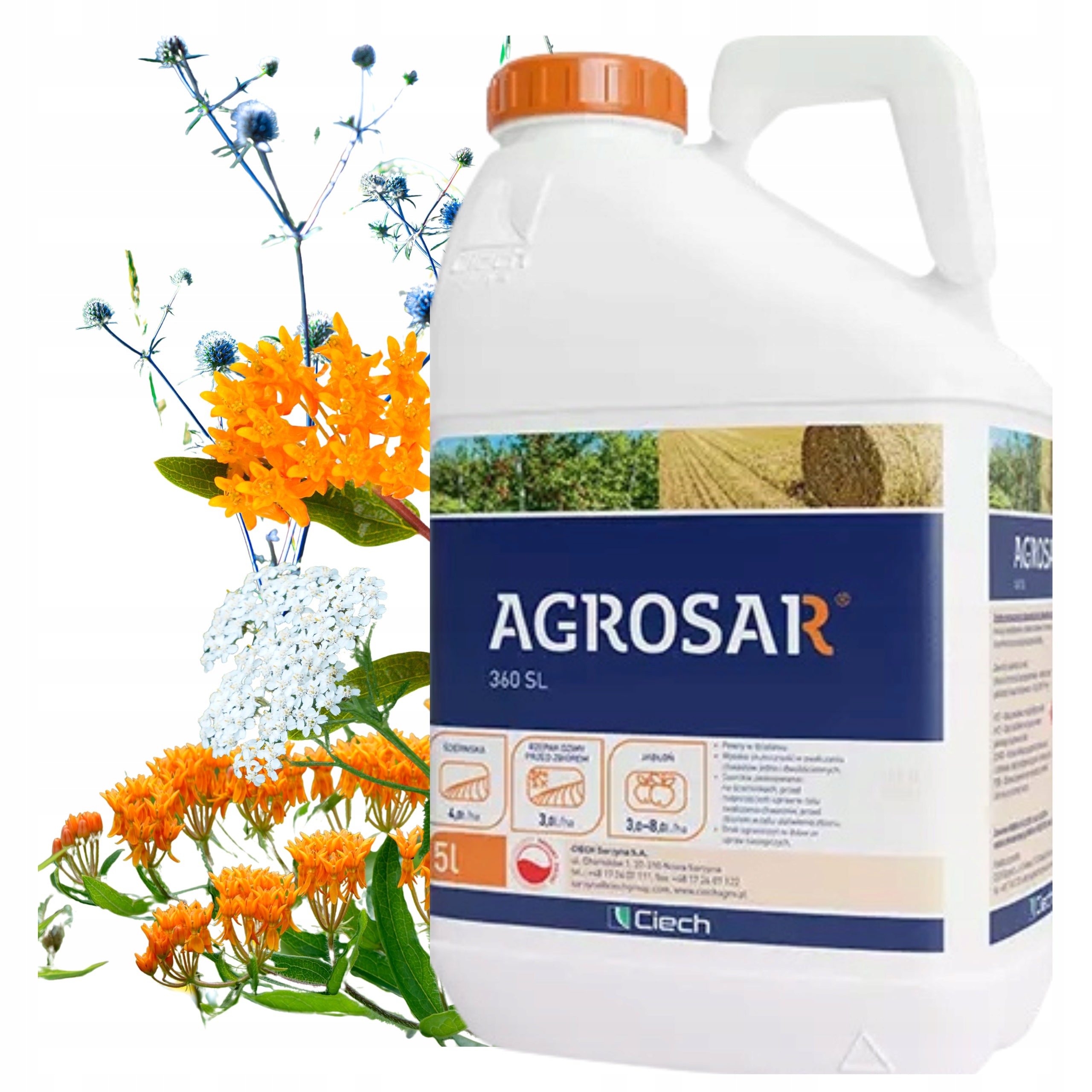 AGROSAR 360SL 5L STRONG Fights ALL WEEDS dw.3/2028 year. Packaging status original