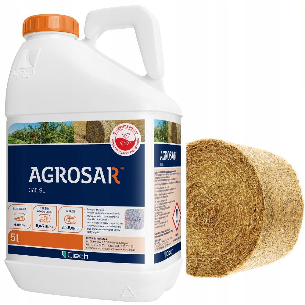 AGROSAR 5L TOTAL ANTI-WEED FOR WEEDS PERZ CEREAL POTATO PROFX Manufacturer Ciech