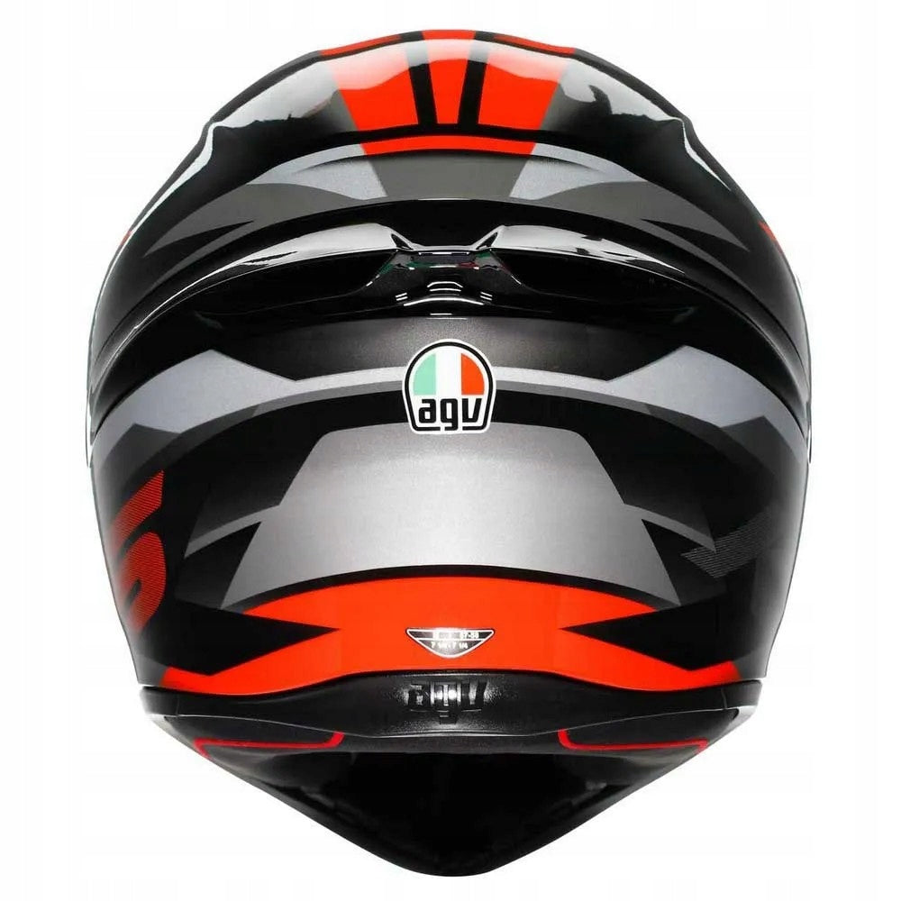 AGV K-1 L Fastlap Helmet Black/Grey/Red E2206 Manufacturer AGV