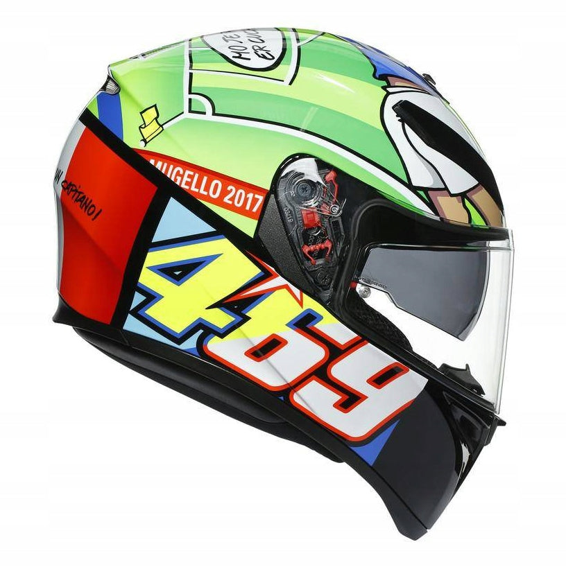 AGV K3 SV ROSSI MUGELLO 2017 Motorcycle Helmet Integral Blenda Pinlock r.S Manufacturer AGV
