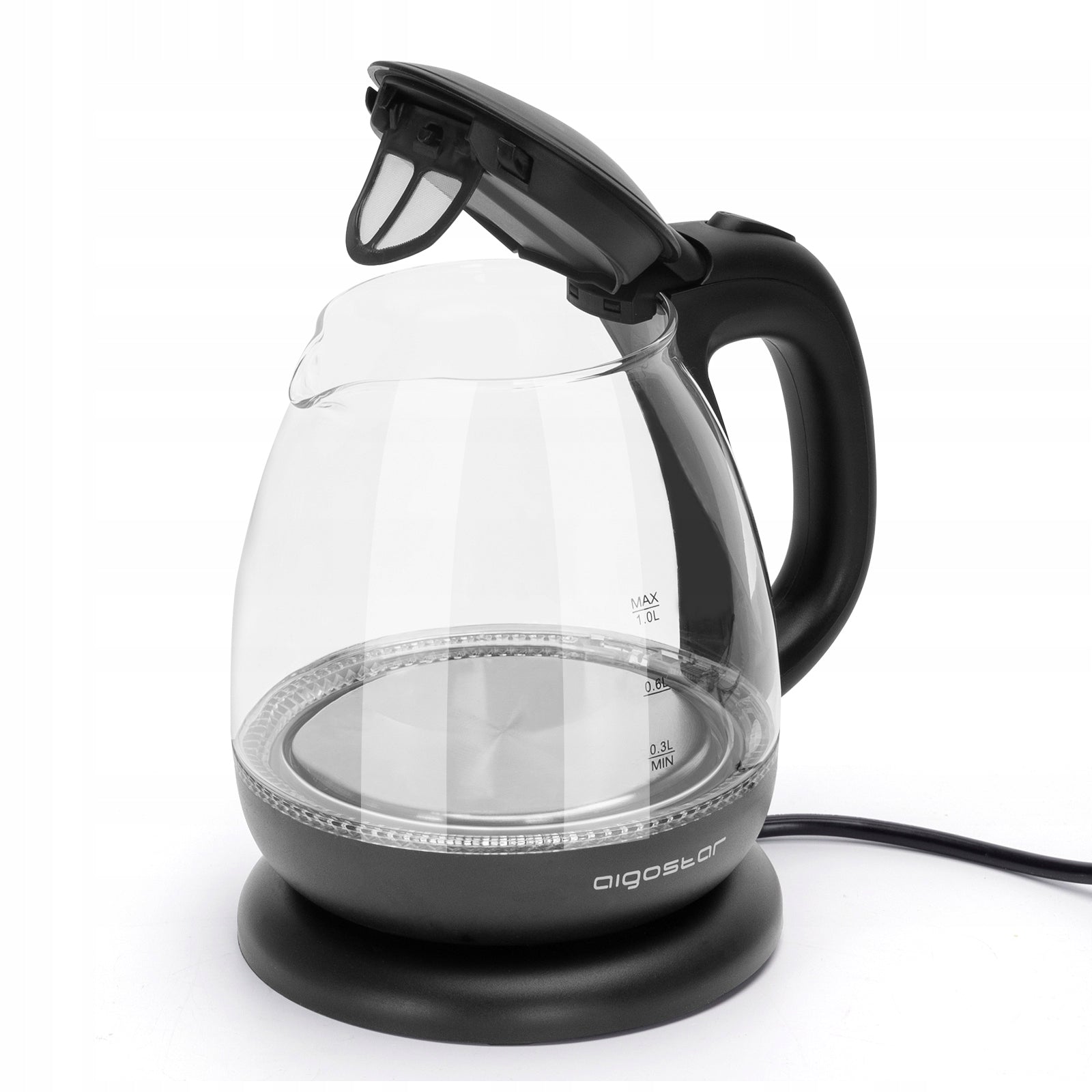 AIGOSTAR ELFIN - ELECTRIC KETTLE - GLASS - LED 1,7L - 2200W Manufacturer code BID_19532