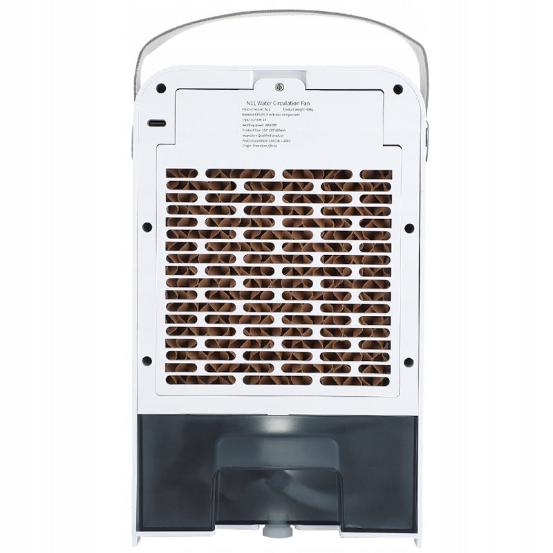 AIR CONDITIONER PORTABLE FAN COOLS DESK Batteries included no