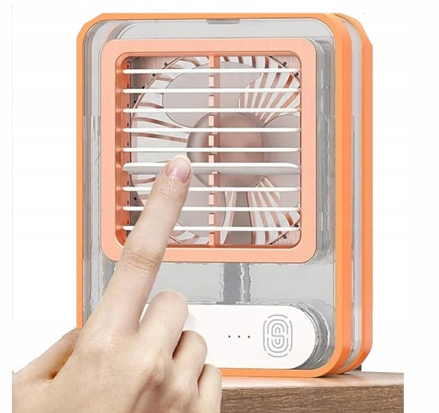 AIR CONDITIONER PORTABLE FAN VETIVER FAN MIST HUMIDIFIER Packaging status original