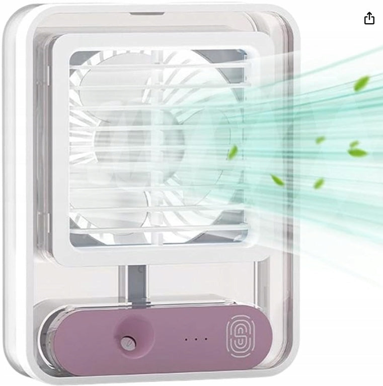 AIR CONDITIONER PORTABLE FAN VETIVER FAN MIST HUMIDIFIER