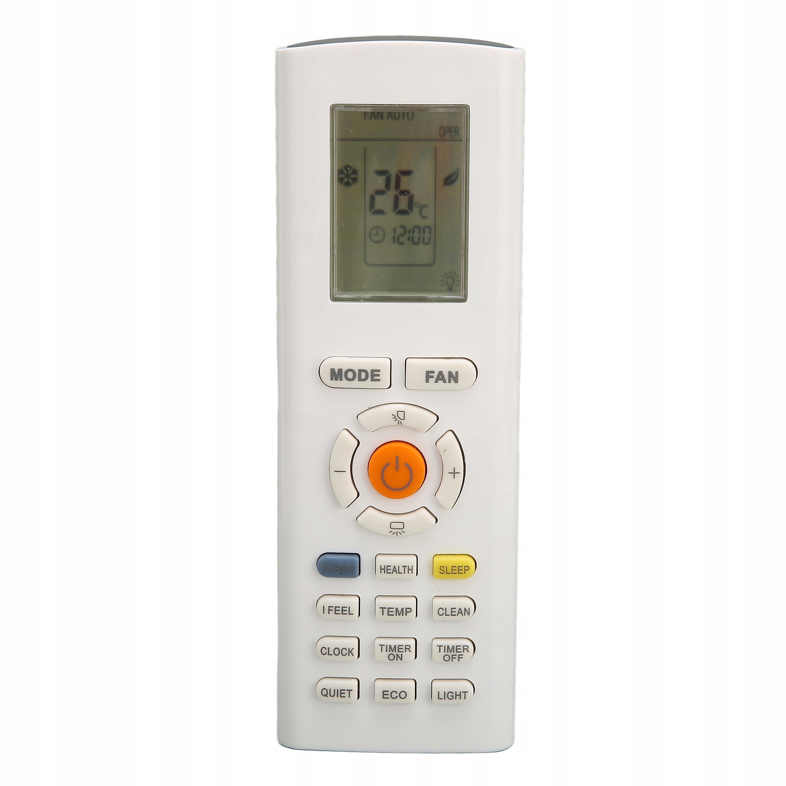 AIR CONDITIONER REMOTE CONTROL HIGH SENSITIVITY UNIVERSAL REPLACEMENT 6K Manufacturer code AG250807017497