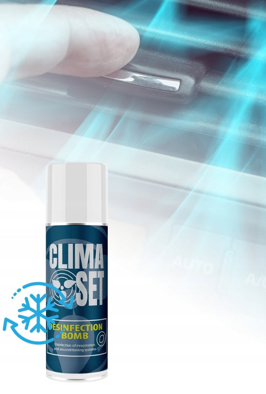 AIR CONDITIONING DISINFECTION BOMB NAVY BLUE 200ml CLIMASET EAN (GTIN) 5905997711159