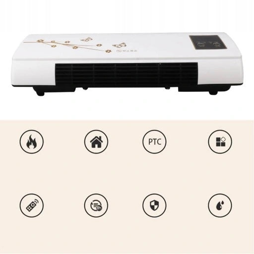 AIR CURTAIN FAN HEATER OVER DOOR WINDOW 2000W + REMOTE CONTROL Power 1 W