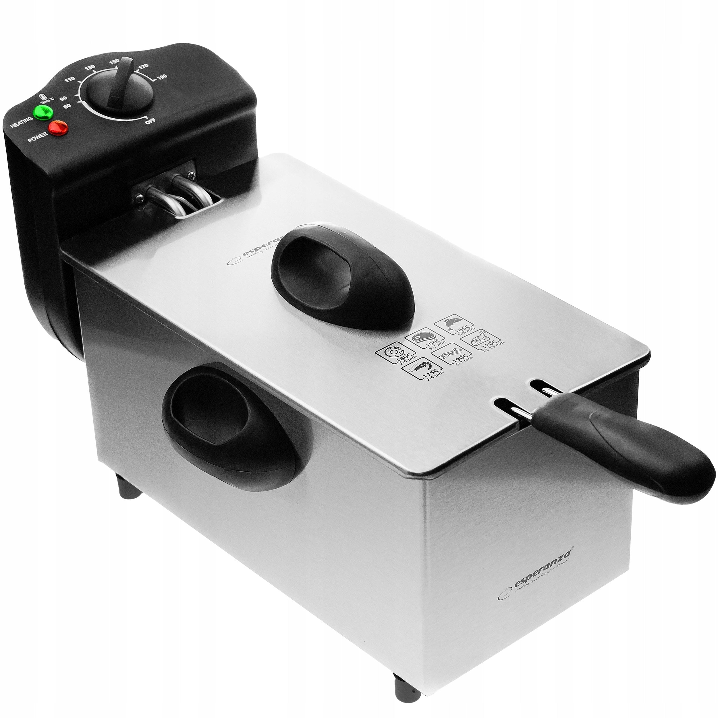 AIR FRYER XXL STRONG LARGE OIL 3L Power 2200 W
