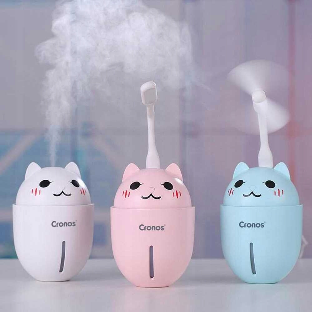 AIR HUMIDIFIER LED LIGHT WINDMILL KITTEN 3in1 EAN (GTIN) 5903864759785