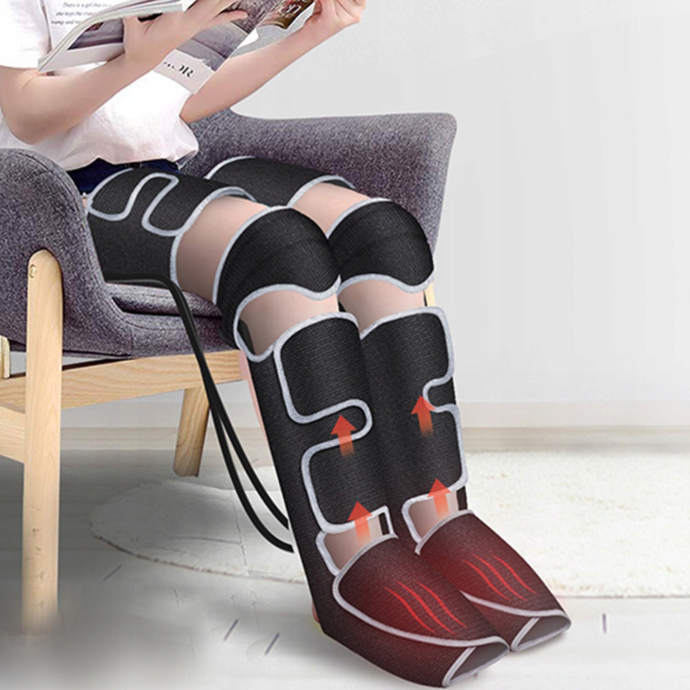 AIR MASSAGER FOR LEGS PRESOTHERAPY WITH HEAT 3 MODES, 3 Brand no brand